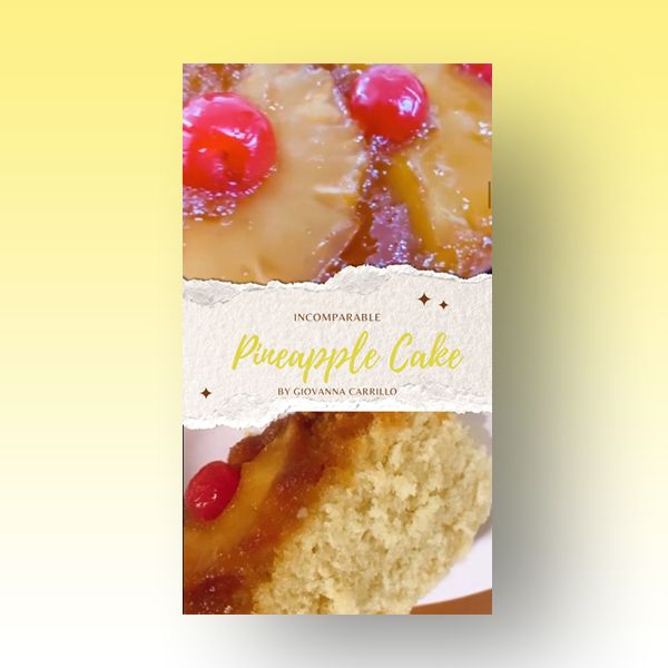 Pineapple Cake: Incomparable