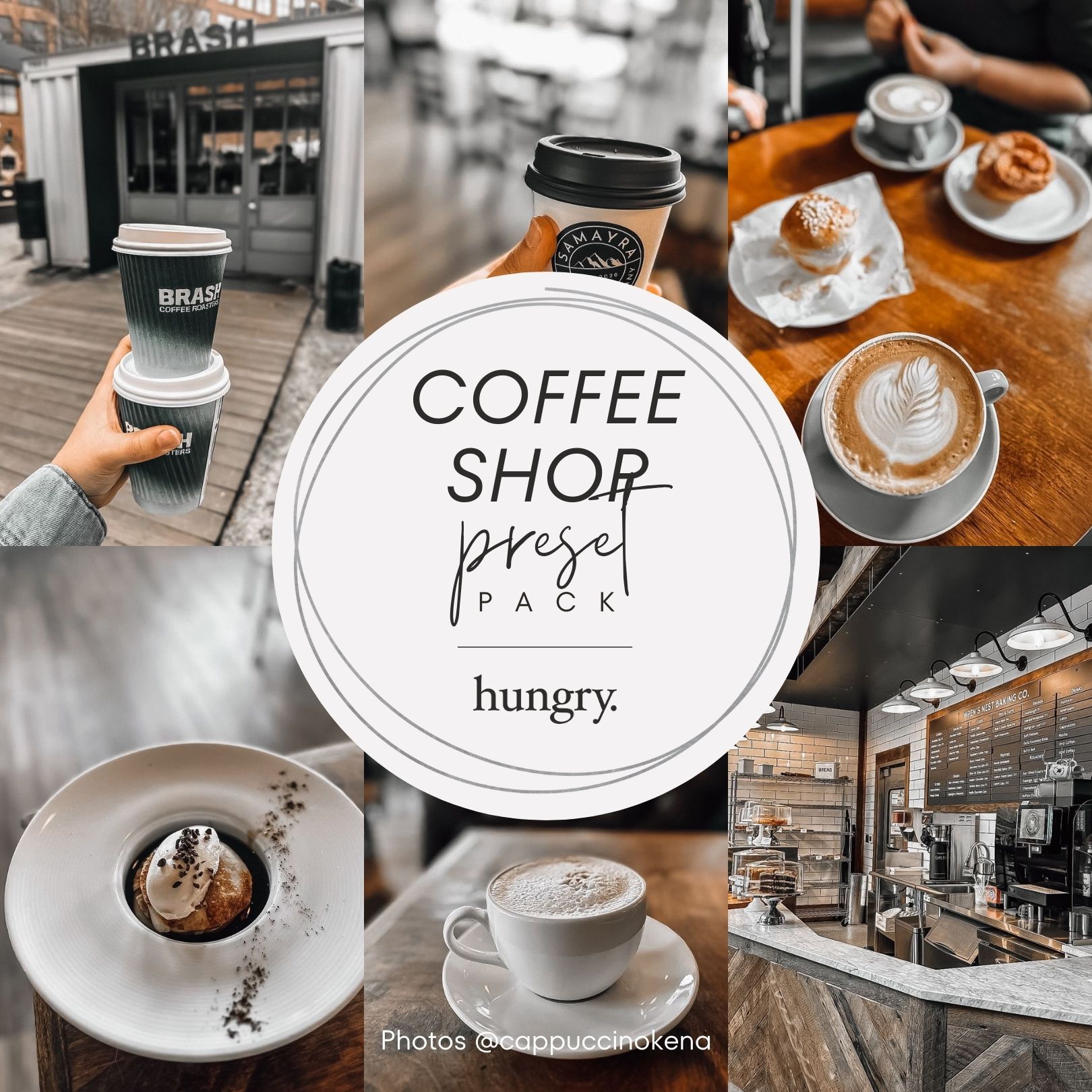 Coffee Shop Presets for Food Photography (Pack of 15!)