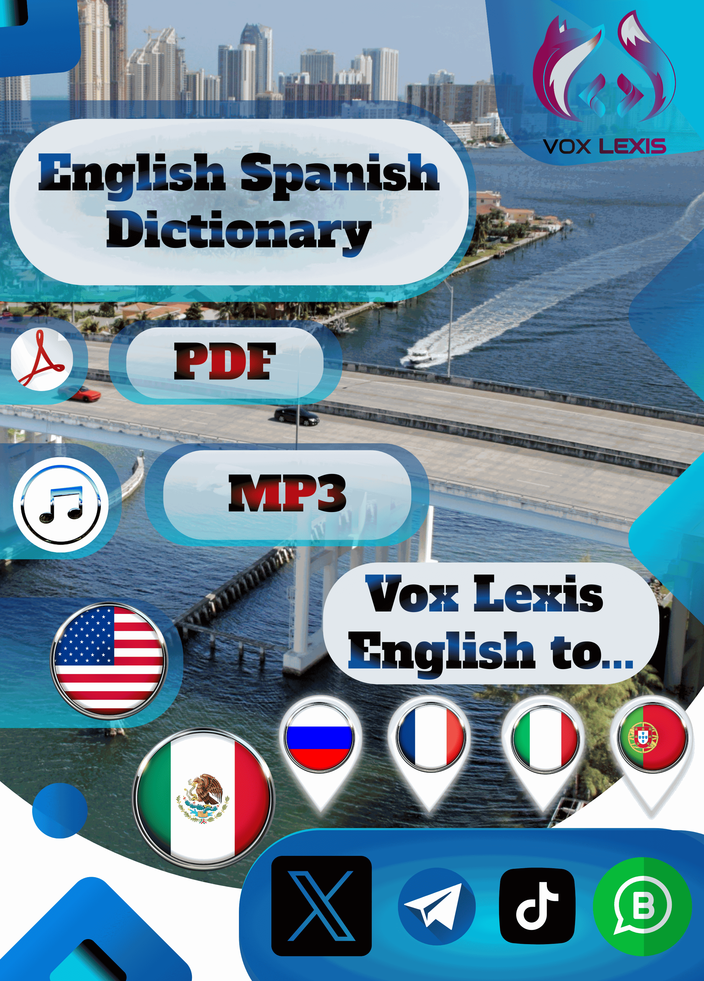 ENGLISH - SPANISH DICTIONARY PDF MP3 VOX LEXIS