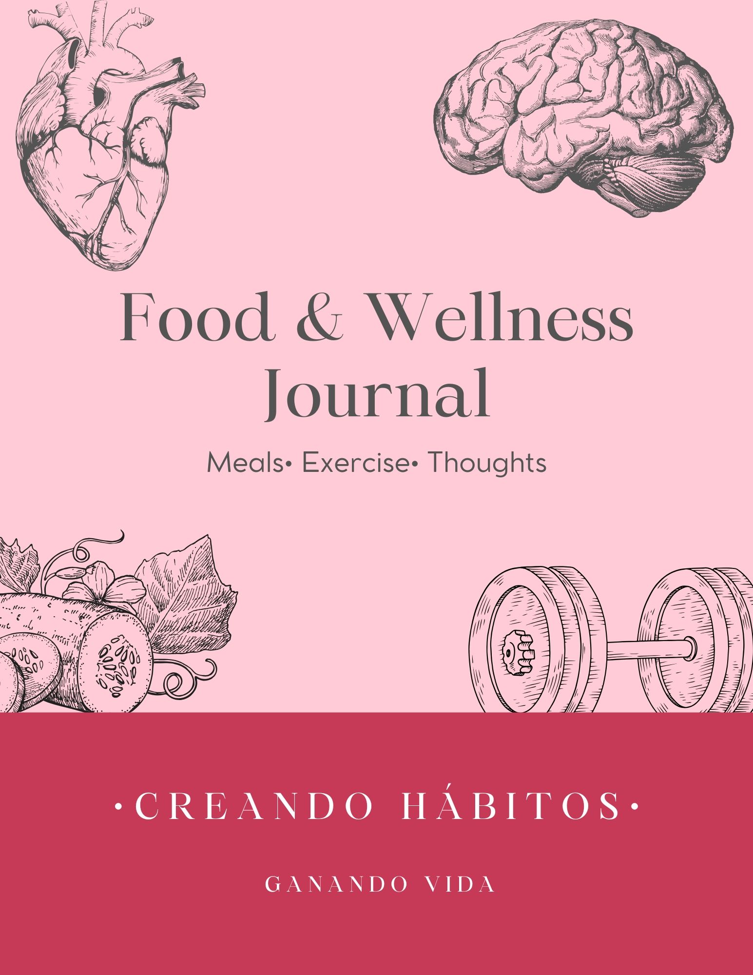 Food & Wellness Journal – Printable Edition
