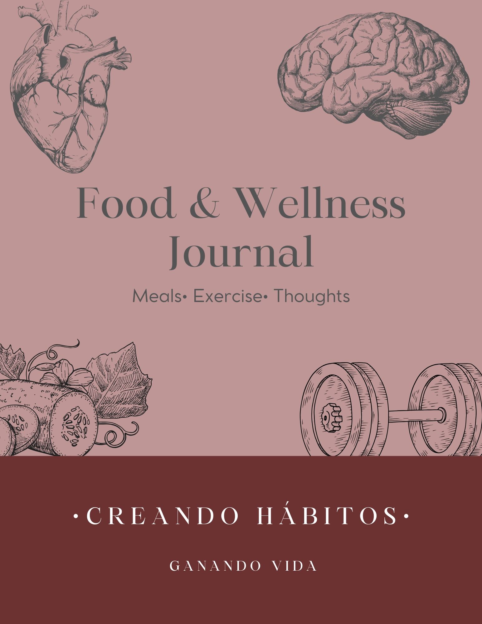 Food & Wellness Journal – Printable Edition