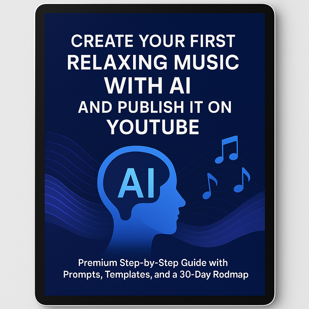 Create Your First Relaxing Music with AI and Publish It on YouTube