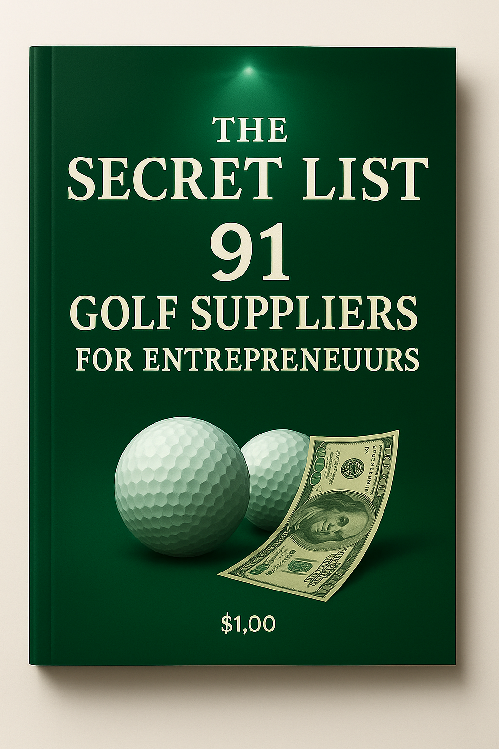 The Secret List: 91 Golf Suppliers for Entrepreneurs