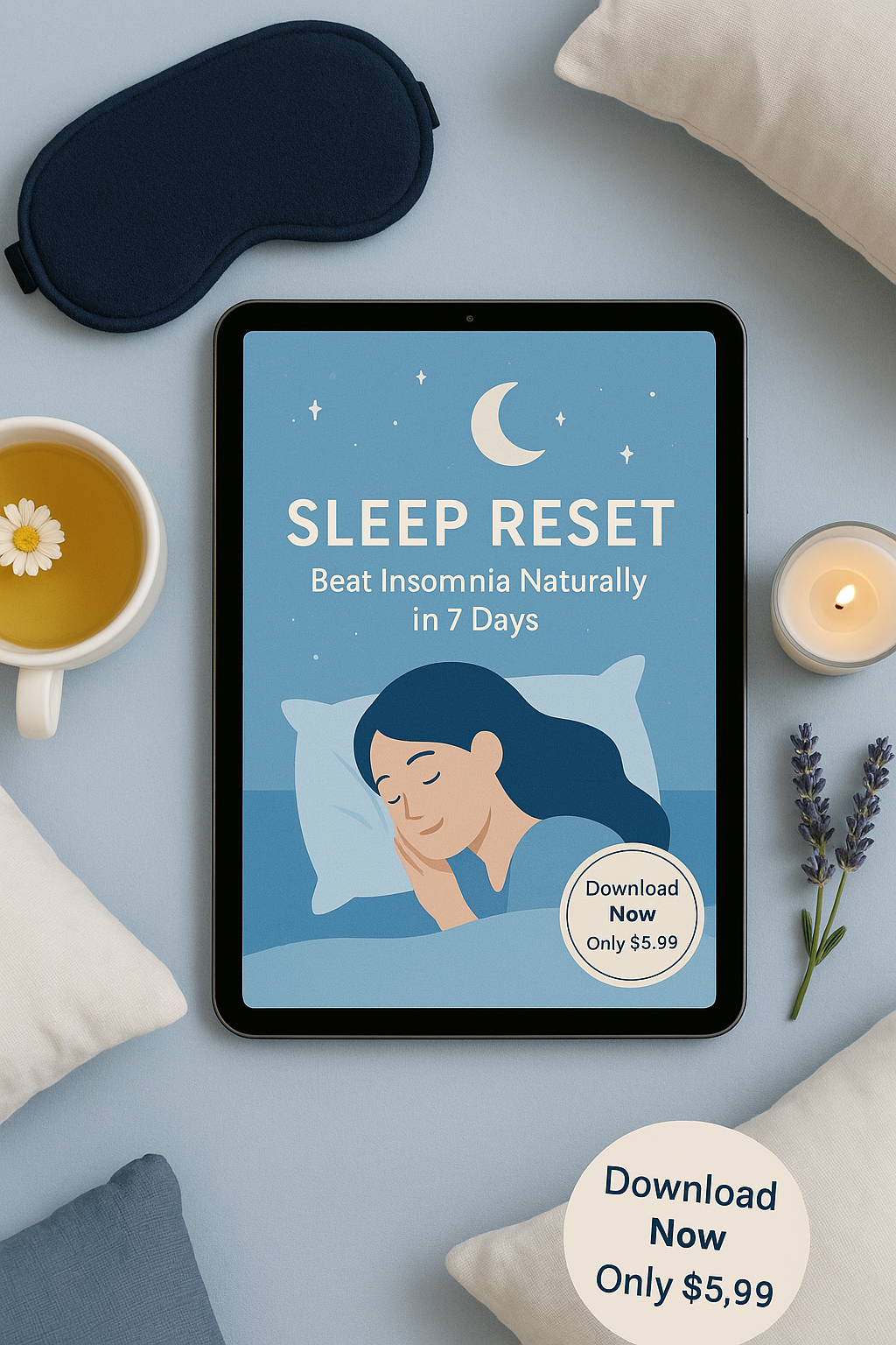 SLEEP RESET: Beat Insomnia Naturally in 7 Days