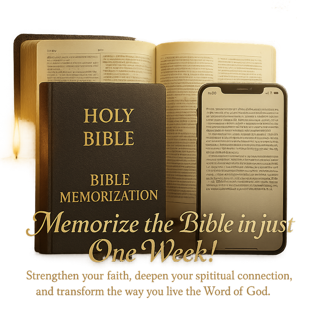 Memorize the Bible in 7 Days - A Practical and Easy Method
