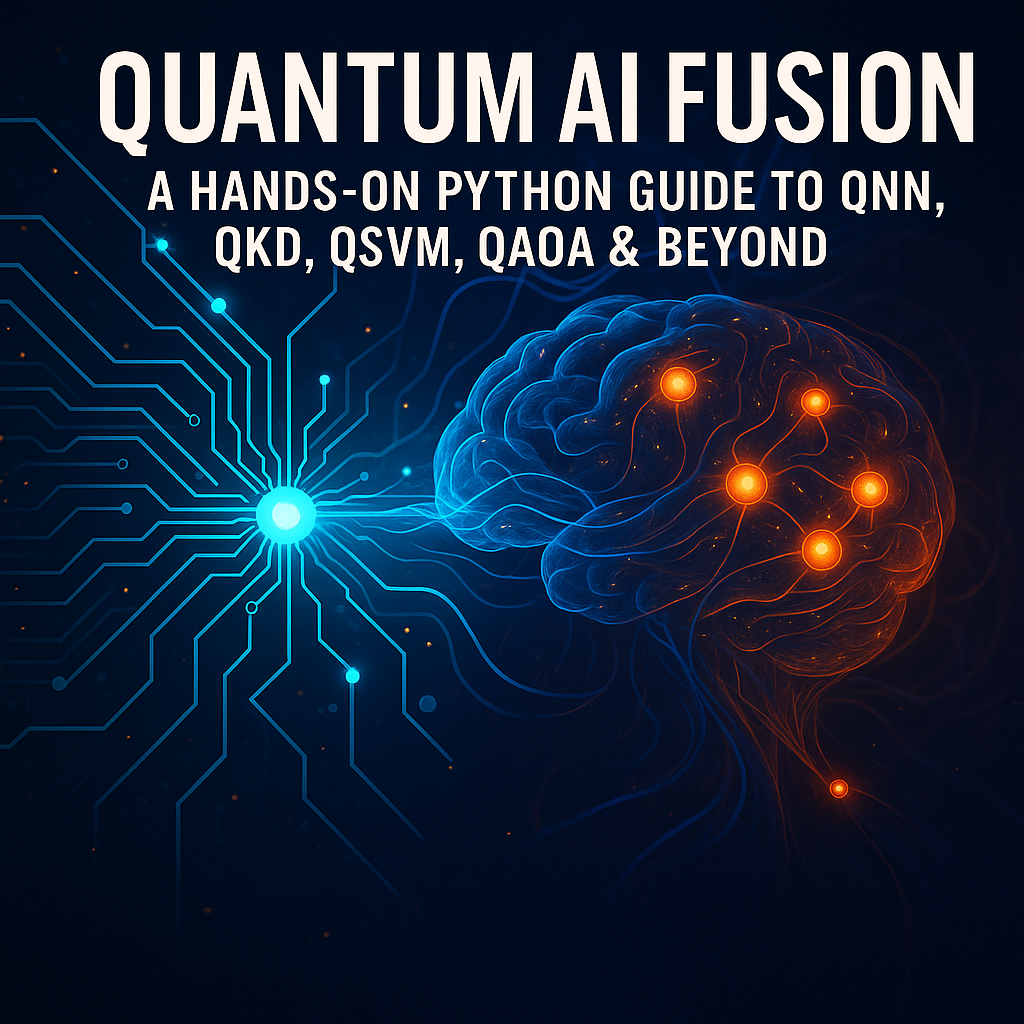 Quantum AI Fusion: A Hands-On Python Guide to QNN, QKD, QSVM, QAOA & Beyond