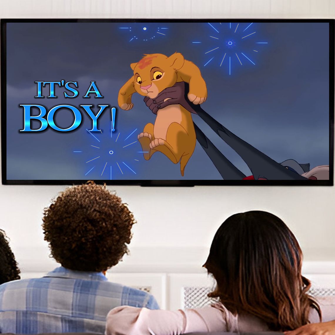 The Lion King Gender Reveal Video - Boy Edition