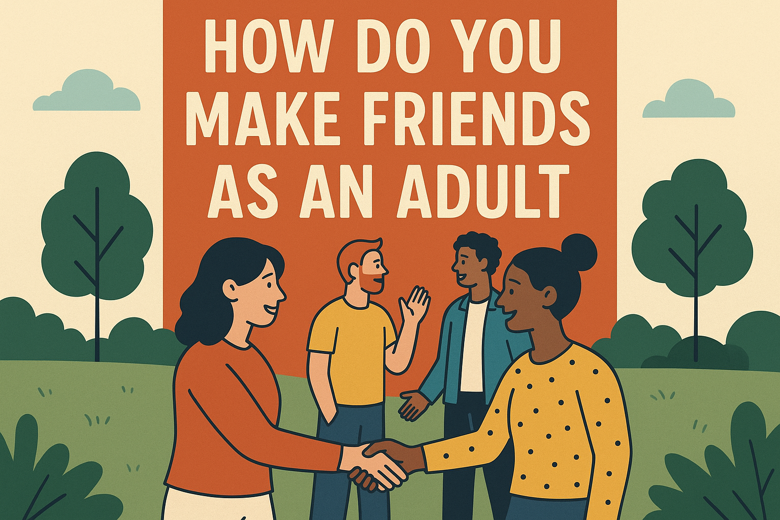 How Do You Make Friends as an Adult