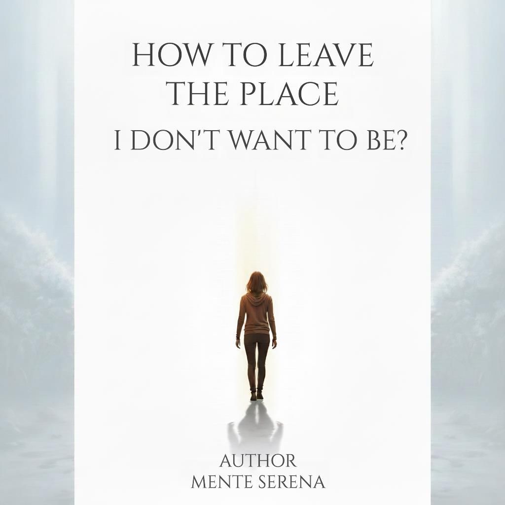 How to Leave the Place You Don’t Want to Be: A Short Guide to Personal Growth and Motivation