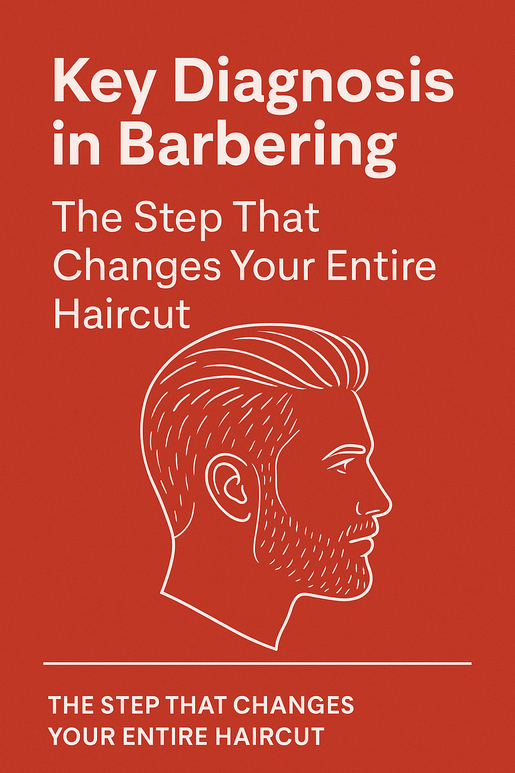 KEY DIAGNOSIS IN THE BARBERSHOP: The step that changes your entire cut