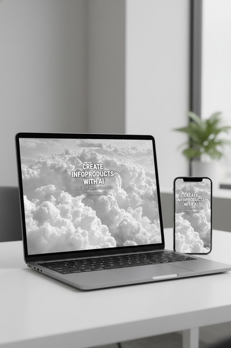 Create AI-powered info products and the best sales strategies