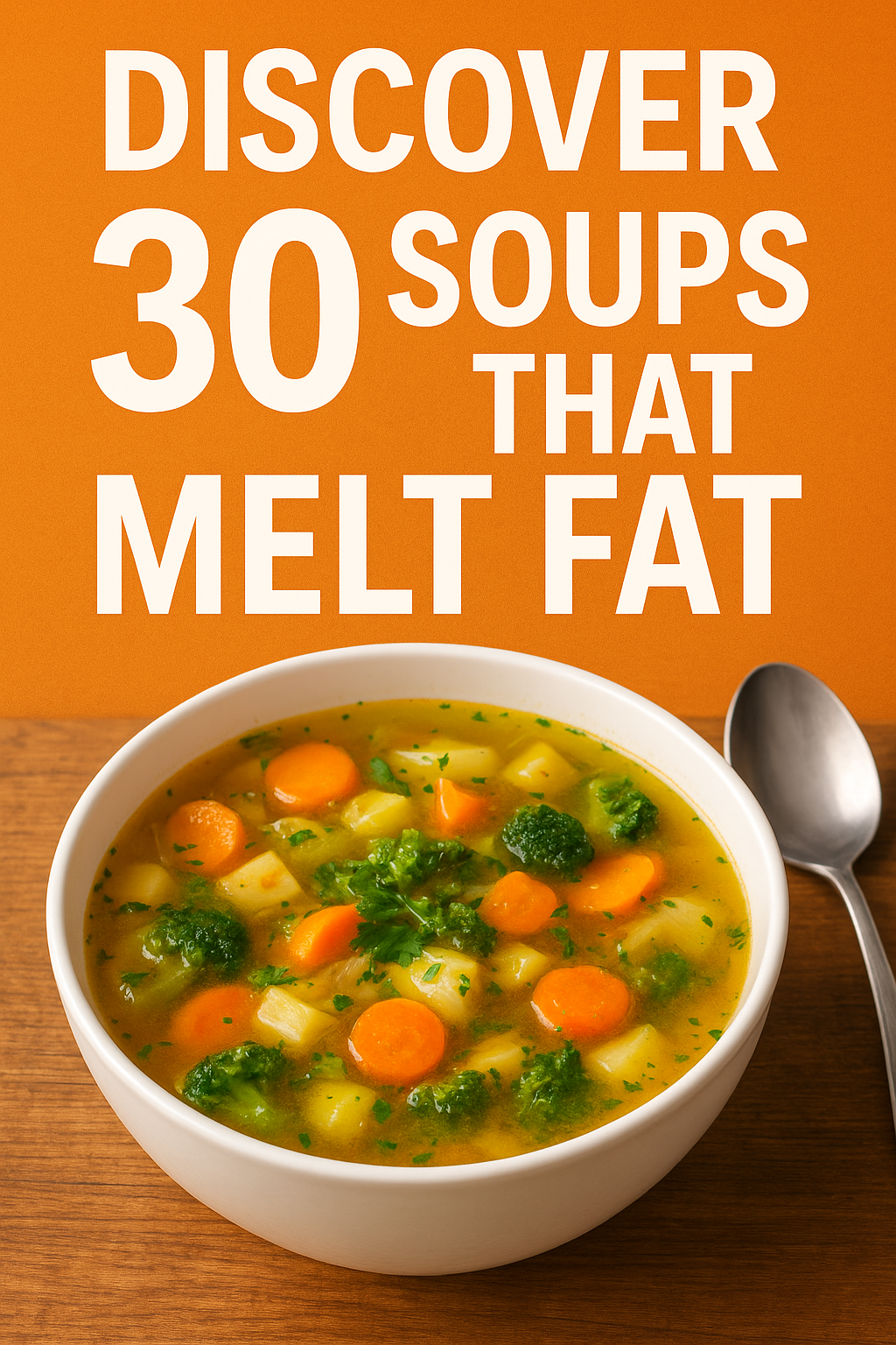 Discover 30 soups that melt fat