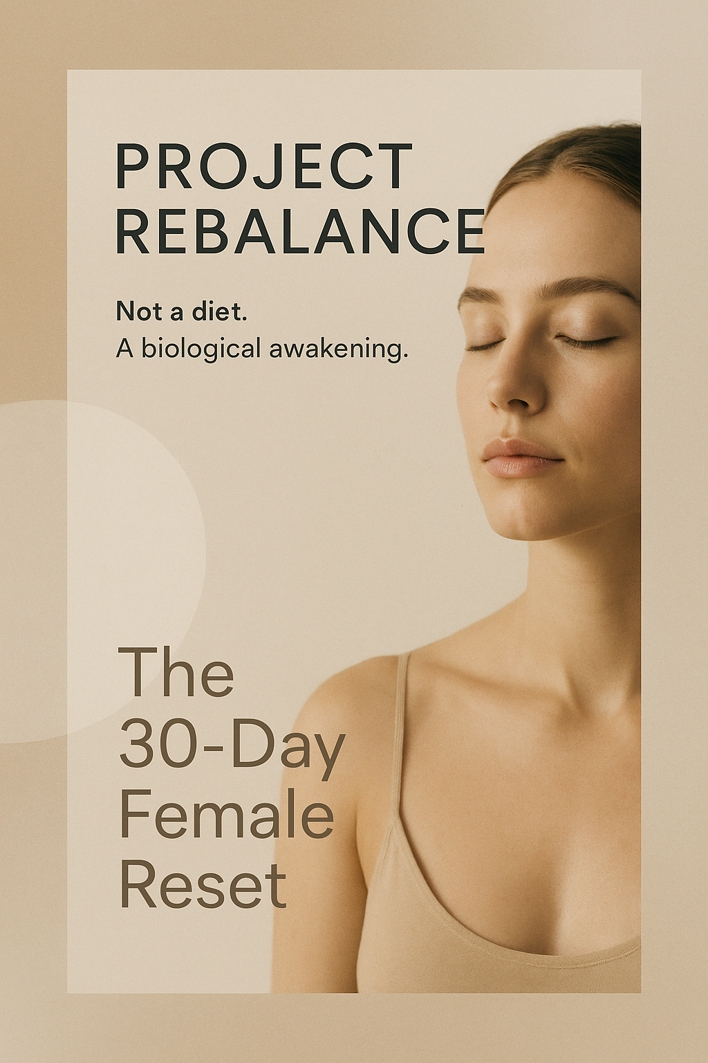 Project Rebalance — The 30-Day Female Reset