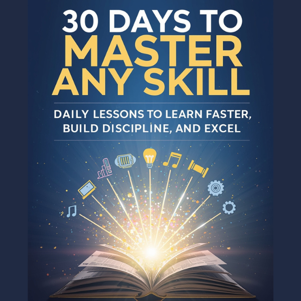30 Days to Master Any Skill - Daily Lessons to Learn Faster, Build Discipline, and Excel