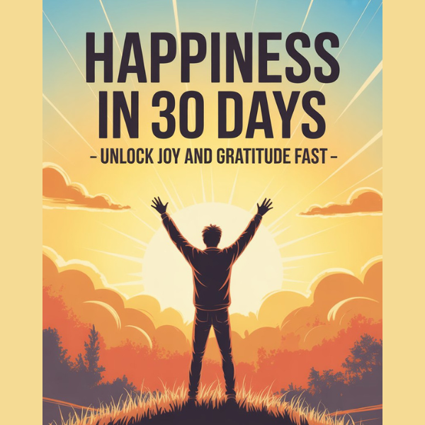 Happiness in 30 Days - Unlock Joy and Gratitude Fast