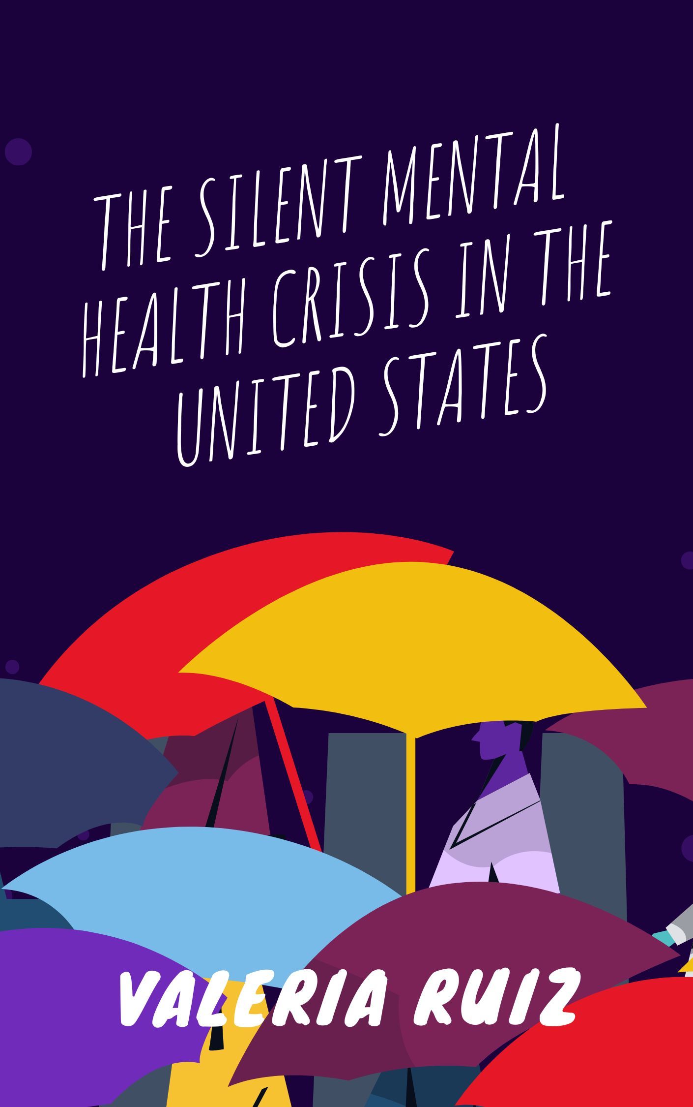 The silent mental health crisis in The United States