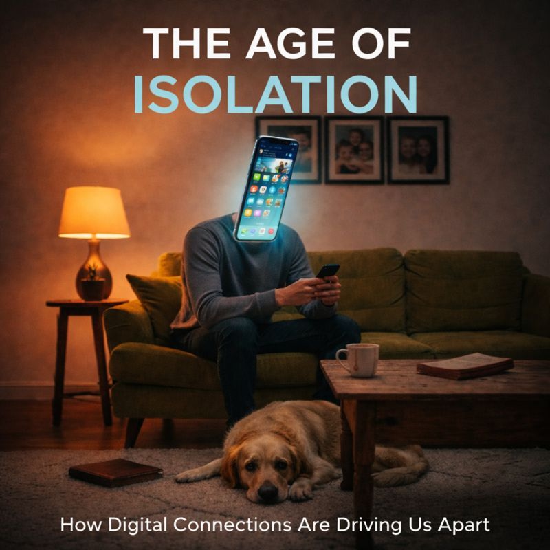 The Age of Isolation: How Digital Connections Are Driving Us Apart