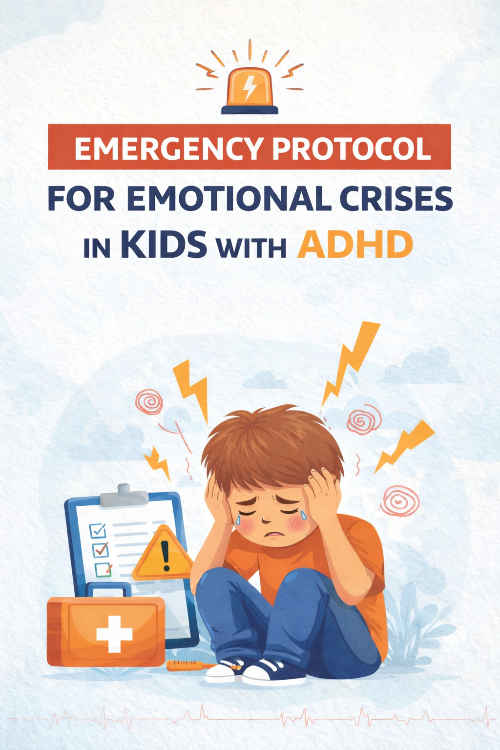 Emergency protocol for emotional crises in kids with ADHD
