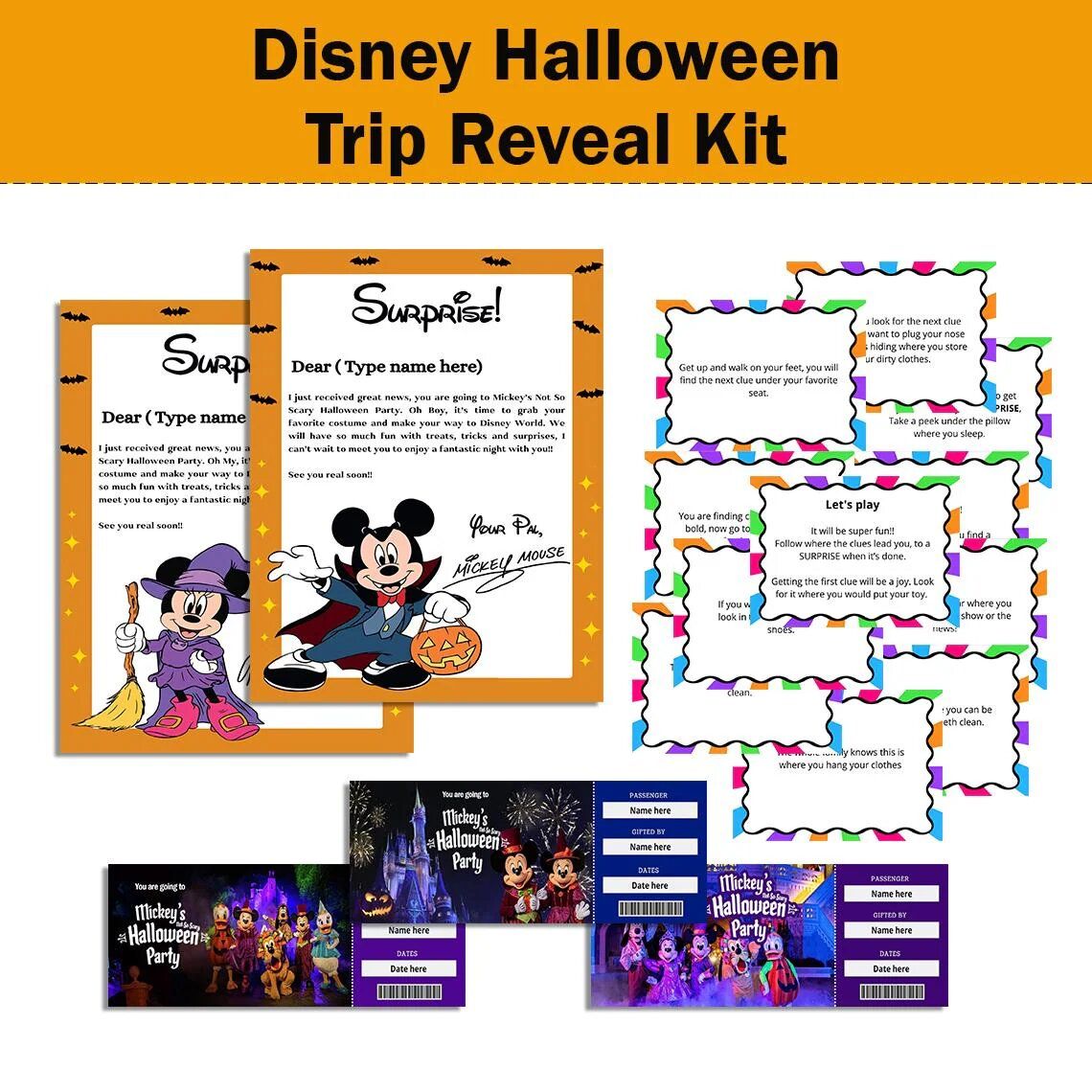 Disney Halloween Trip Reveal