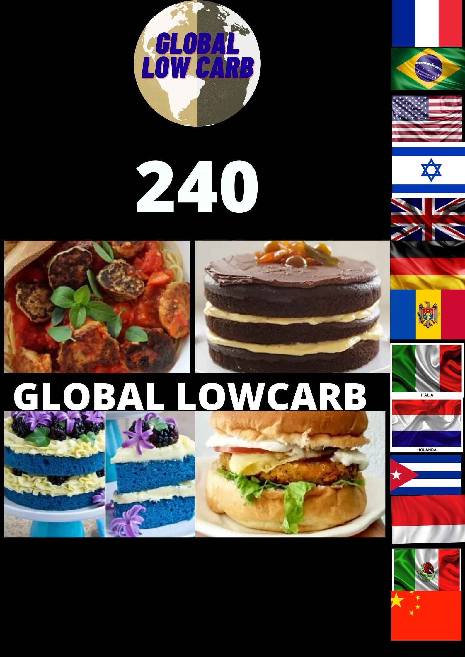 240 LowCarb Recipes for Lunch
