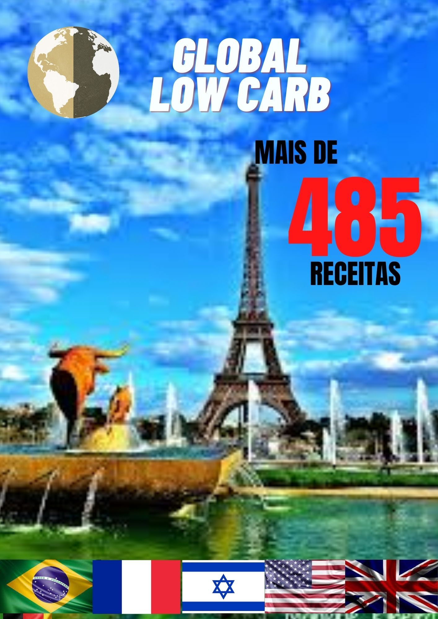 485 LowCarb, Light, Diet, Vegetarian Recipes (TOP SELLERS)