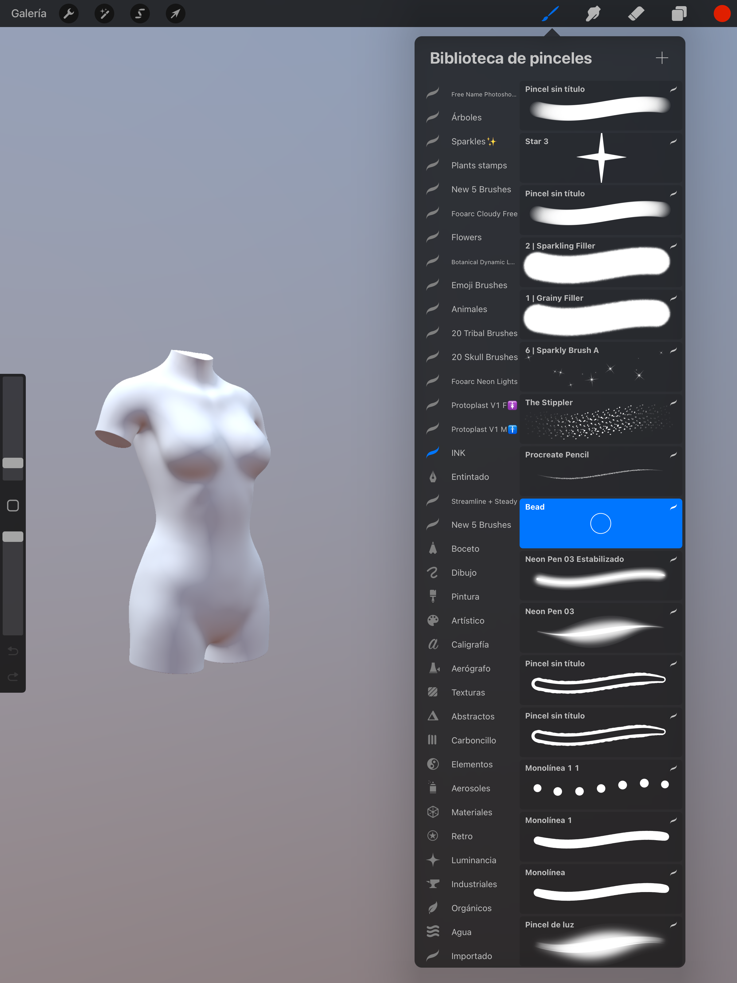 Procreate brushes for tattoo artists and designers
