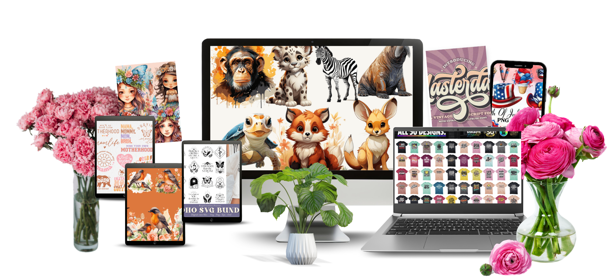 أكثر من 400 قالب Excel و50,000 شريحة PowerPoint