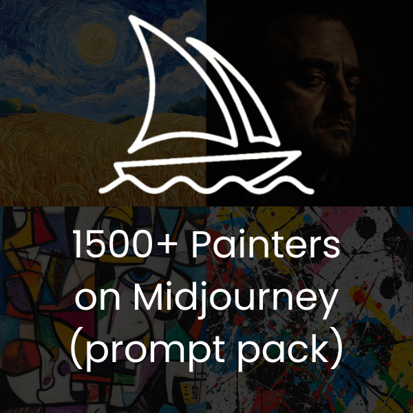 1500+ Painters on Midjourney