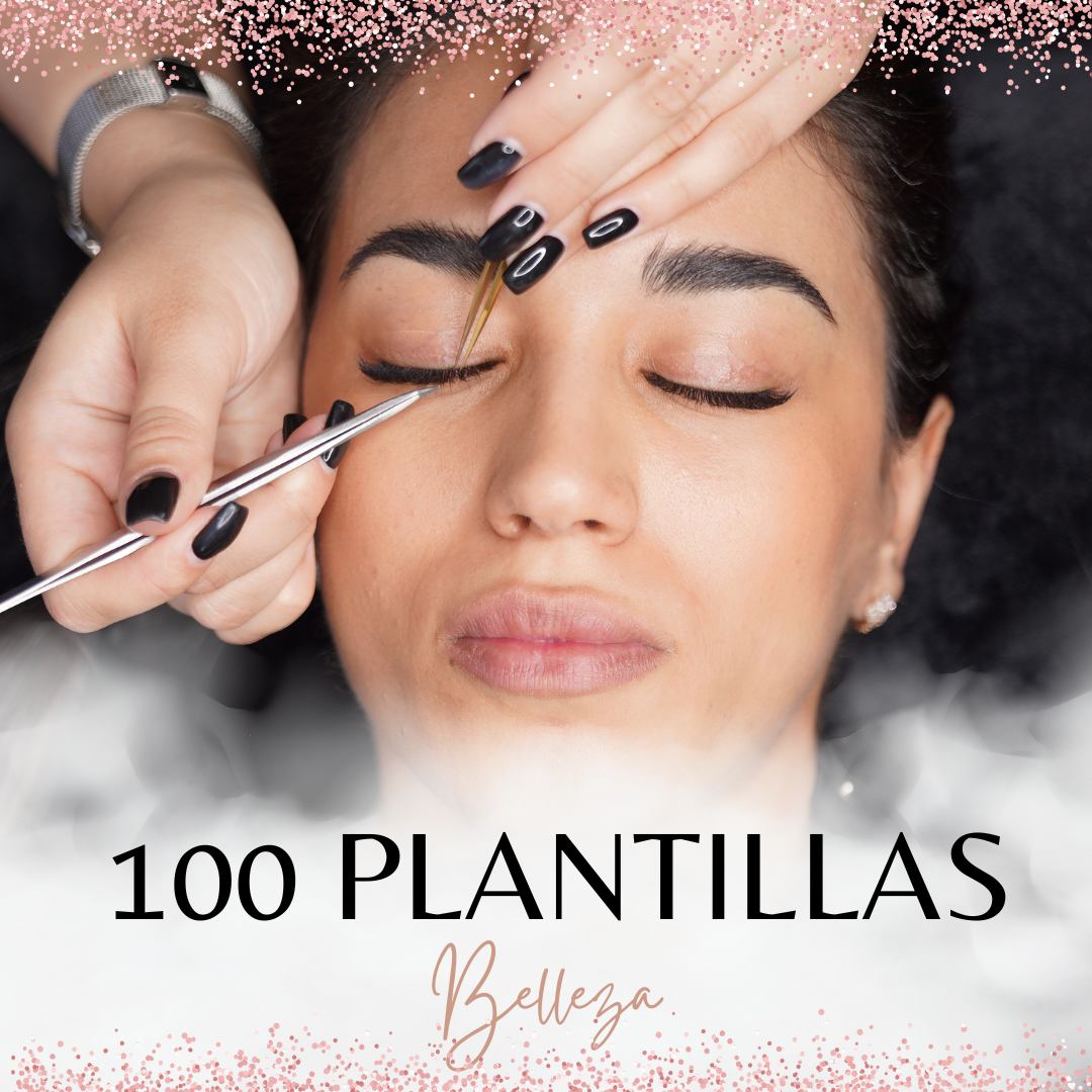 100 PLANTILLAS PARA INSTAGRAM DE BELLEZA