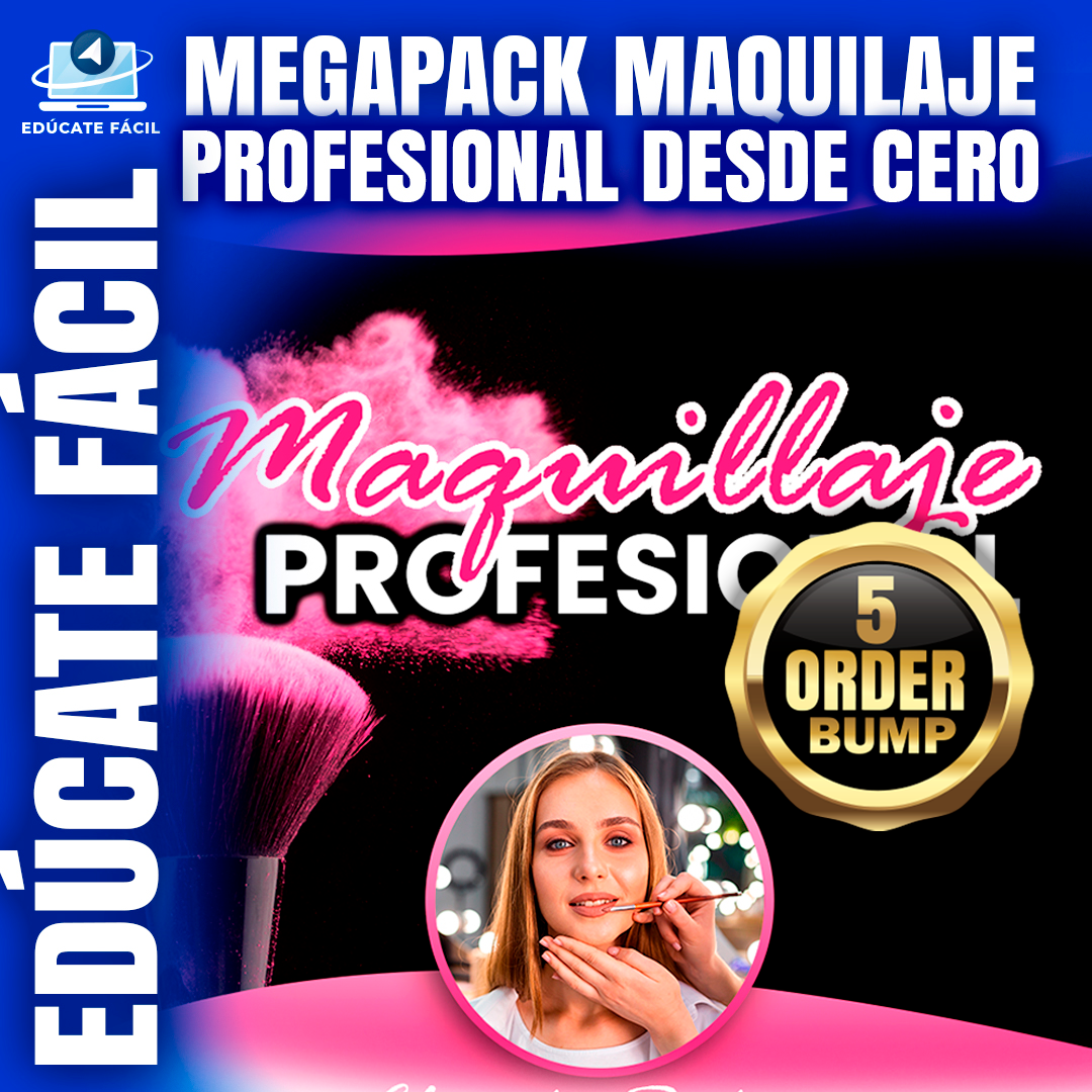 MEGAPACK MAQUILLAJE PROFESIONAL: DESDE CERO