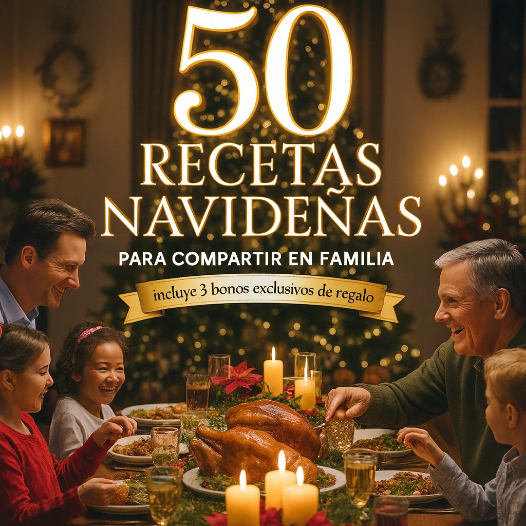 Recetas navideñas: El Gran Recetario Festivo + 3 Bonos Exclusivos