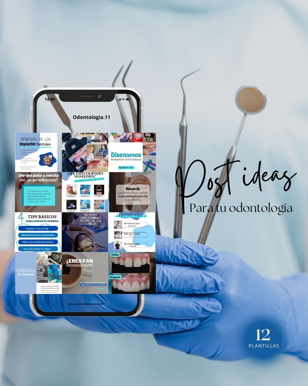 Plantillas Editables Canva Odontología