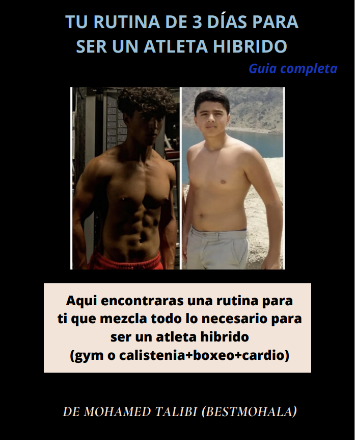 TUS RUTINAS DE 3 DÍAS PARA SER UN ATLETA HIBRIDO
