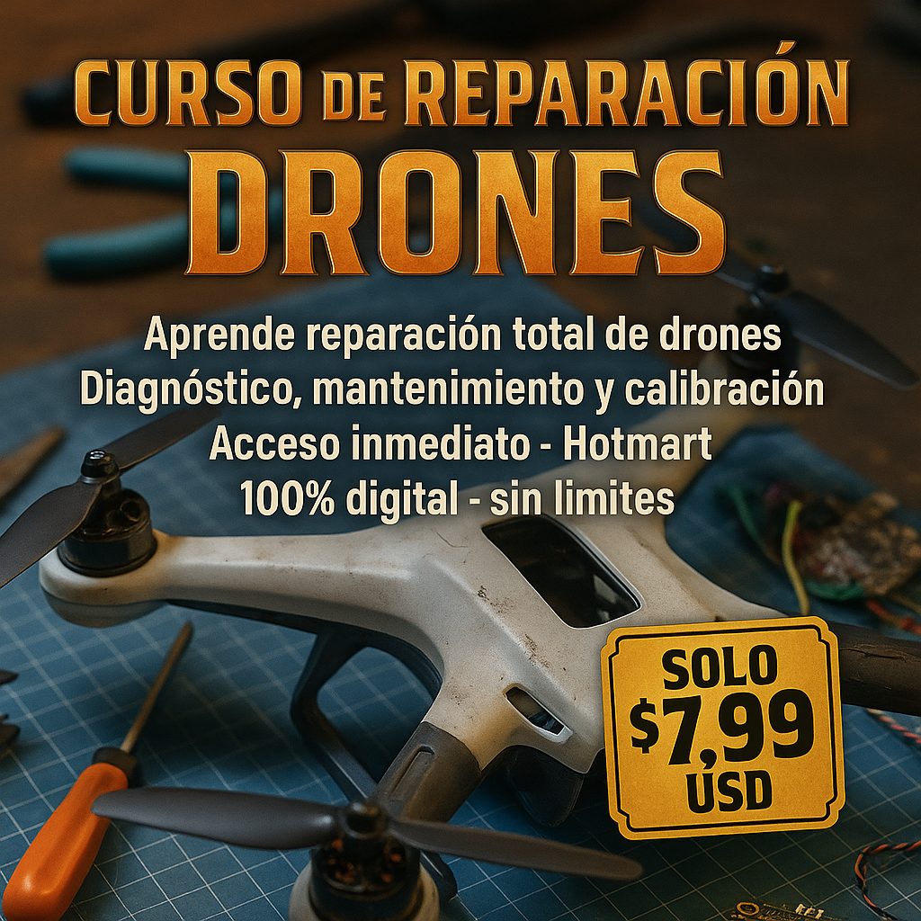 CURSO DE REPARACION DE DRONES