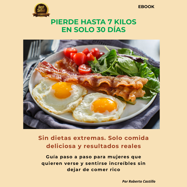 Pierde hasta 7 kilos en solo 30 días