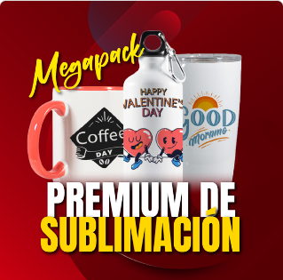 MEGAPACK PREMIUM DE SUBLIMACION Y ESTAMPADO