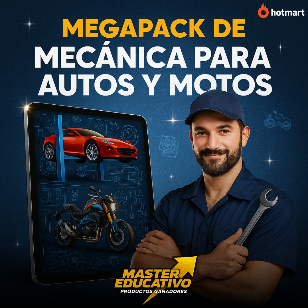 MEGAPACK DE MECANICA PARA AUTOS Y MOTOS