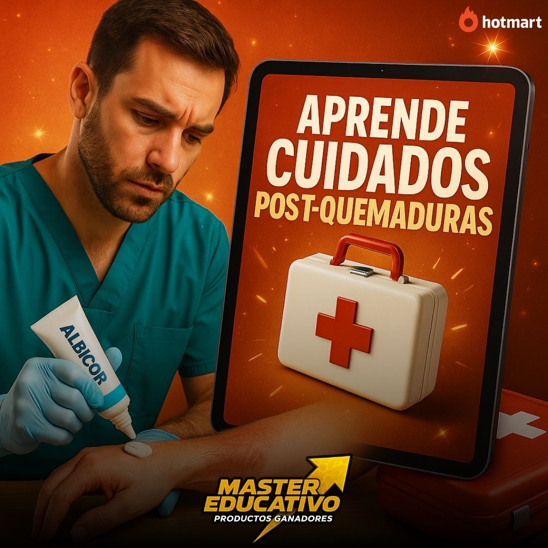 APRENDE CUIDADOS POST-QUEMADURAS