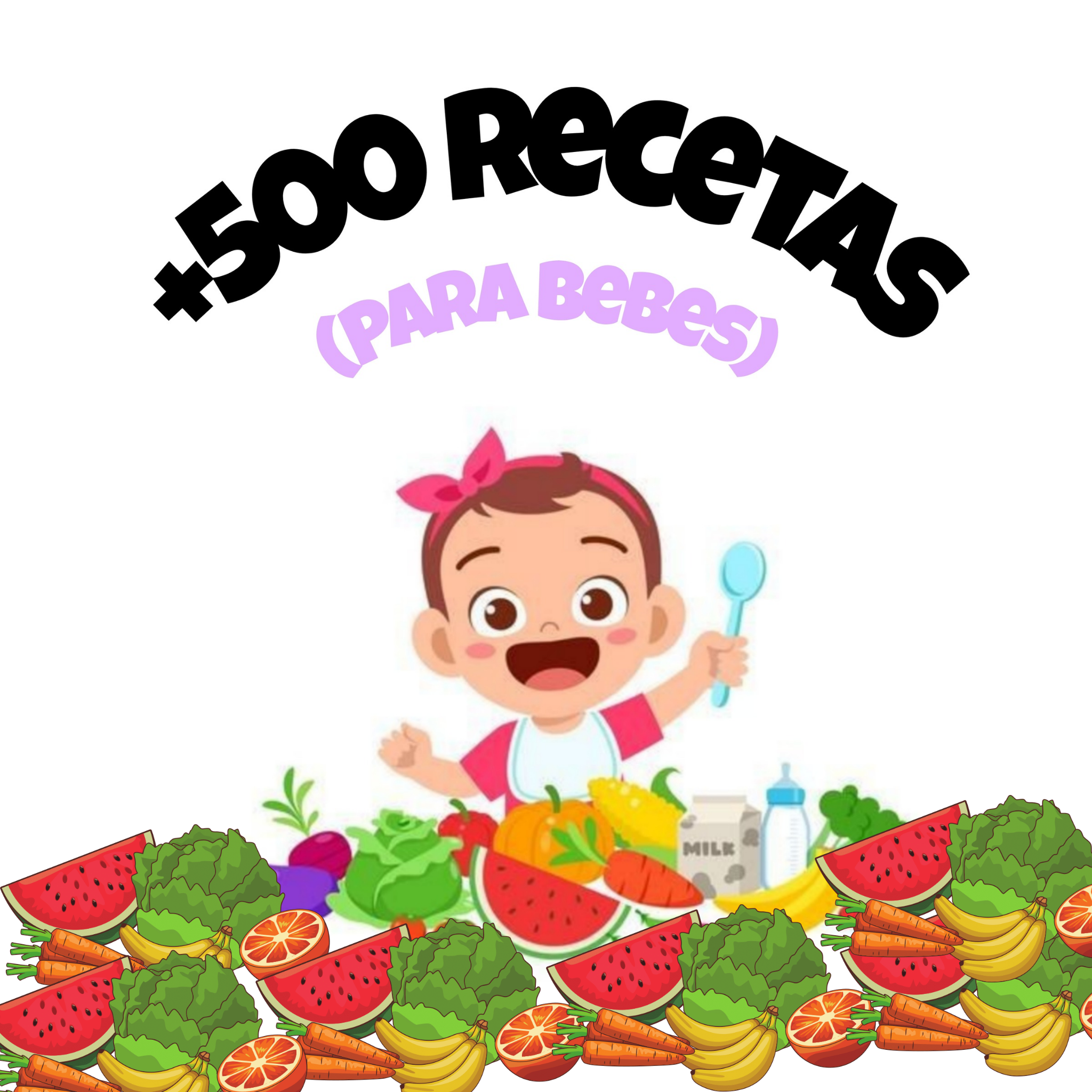 +500Recetas bebes (Saludables)