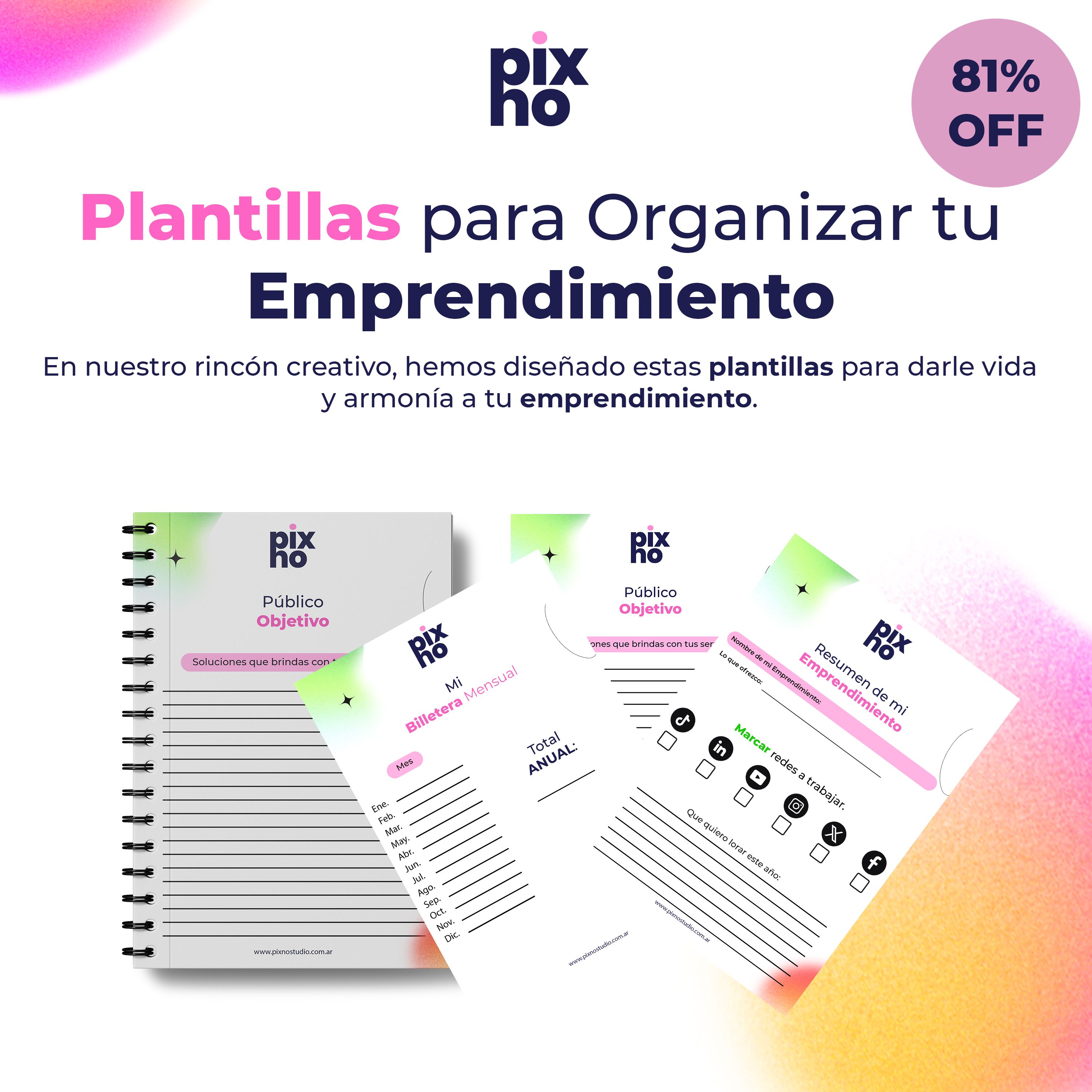 Plantillas para Organizar tu Emprendimiento