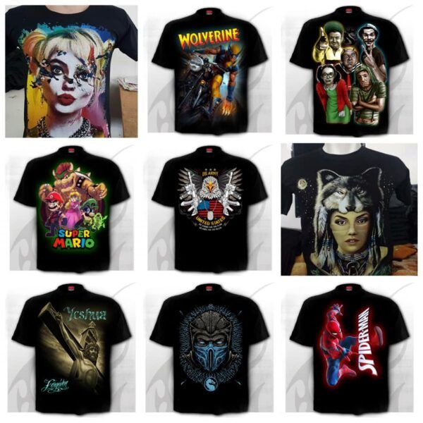 Mega pack 3000 diseños de artes para camisetas