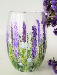 One stroke en vidrio