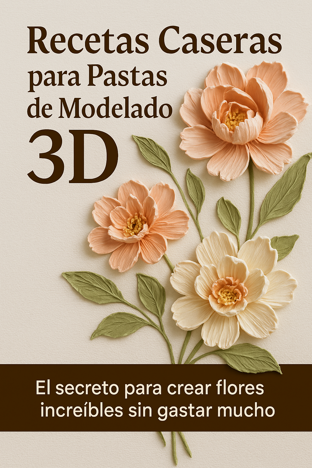 RECETAS CASERAS PARA PASTAS DE MODELADO 3D