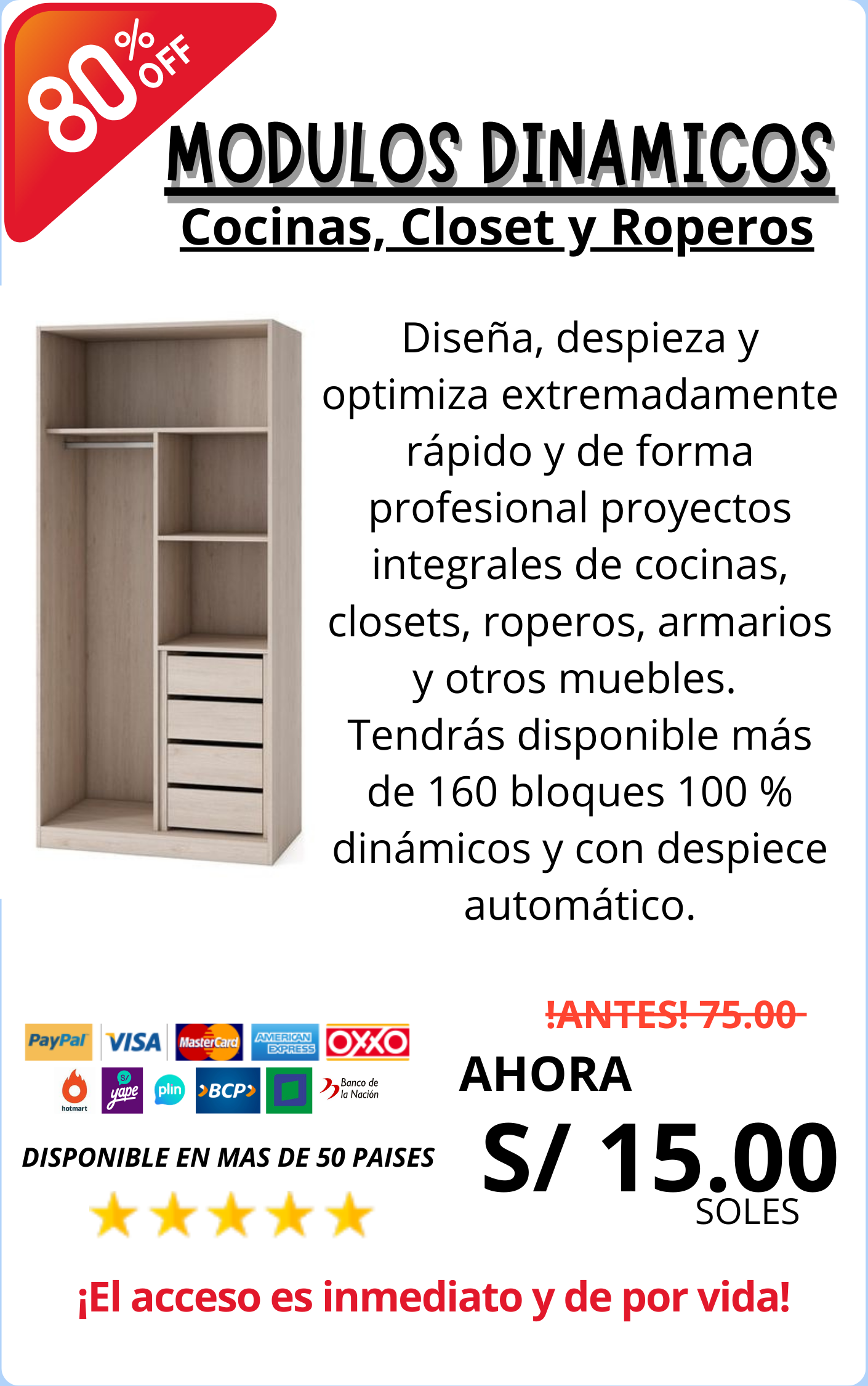 COMPONENTES DINAMICOS - MELAMINA FACIL