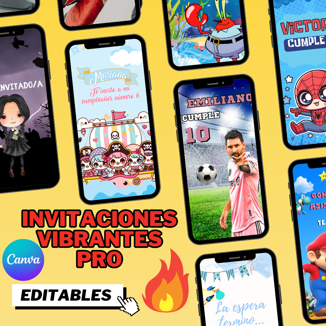 InvitacionesVibrantesPRO - La Revolución en Celebraciones