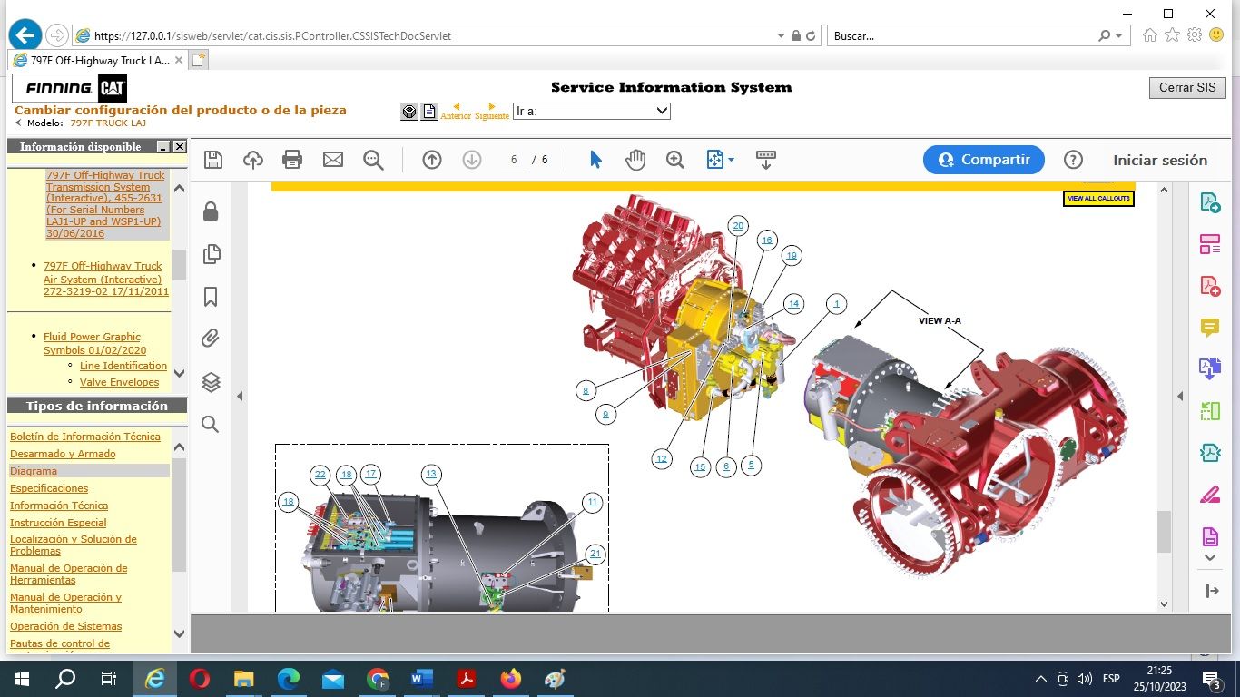 Sis Caterpillar Herramientas digitales CAT_Suscripción