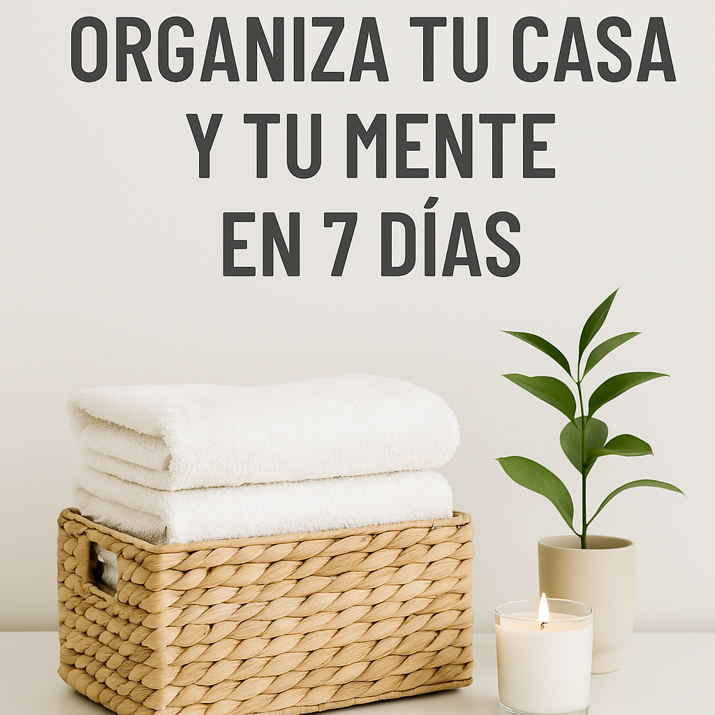 Organiza tu casa y tu mente en 7 días