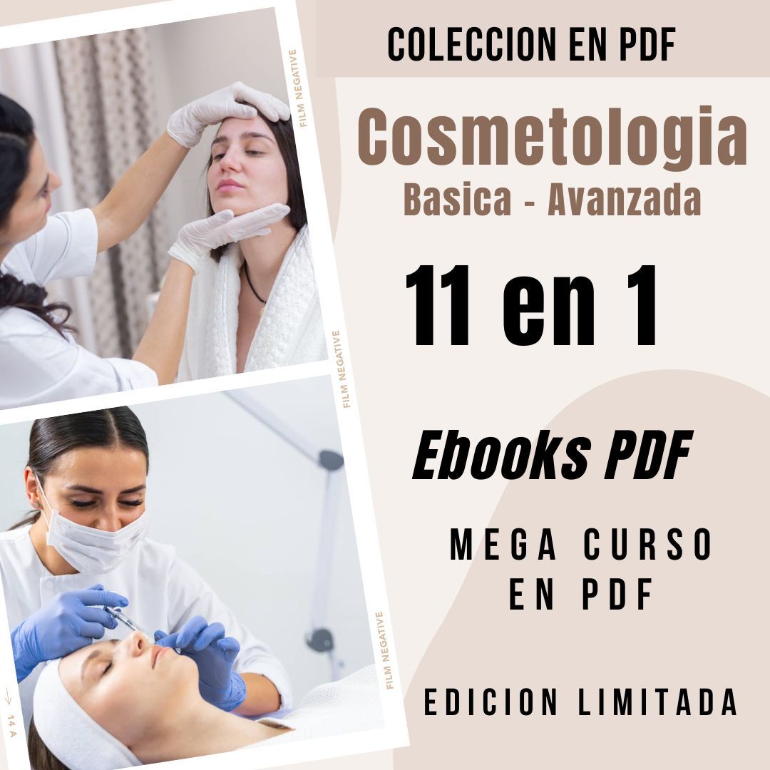 Cosmética natural 11 en 1 + BONUS | Curso de cosmética básica en 11 PDF (ebook de cosmética)