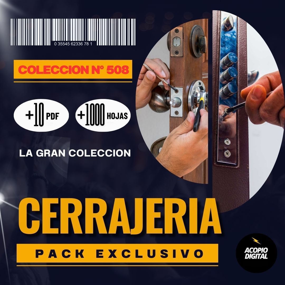 Cerrajeria | El Tesoro de la Cerrajería: La gran Colección de Ebooks para Maestros Cerrajeros