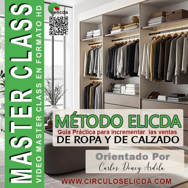 MÉTODO ELICDA, Guía práctica para incrementar las ventas de ropa y calzado